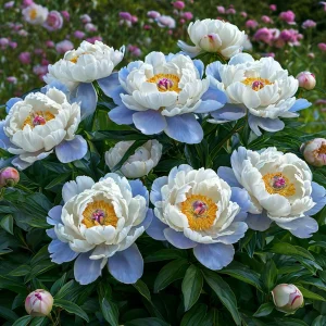 Пион Акварельный Этюд купить по цене от 806р. в интернет-магазине «Посадика» с доставкой почтой в в Плавске и по всей России – [изображение №1].